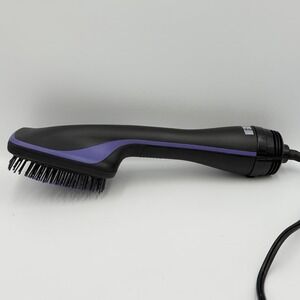 Hot Shot Tools S510117 Hot Air Brush Blow Dryer Styler Purple Black